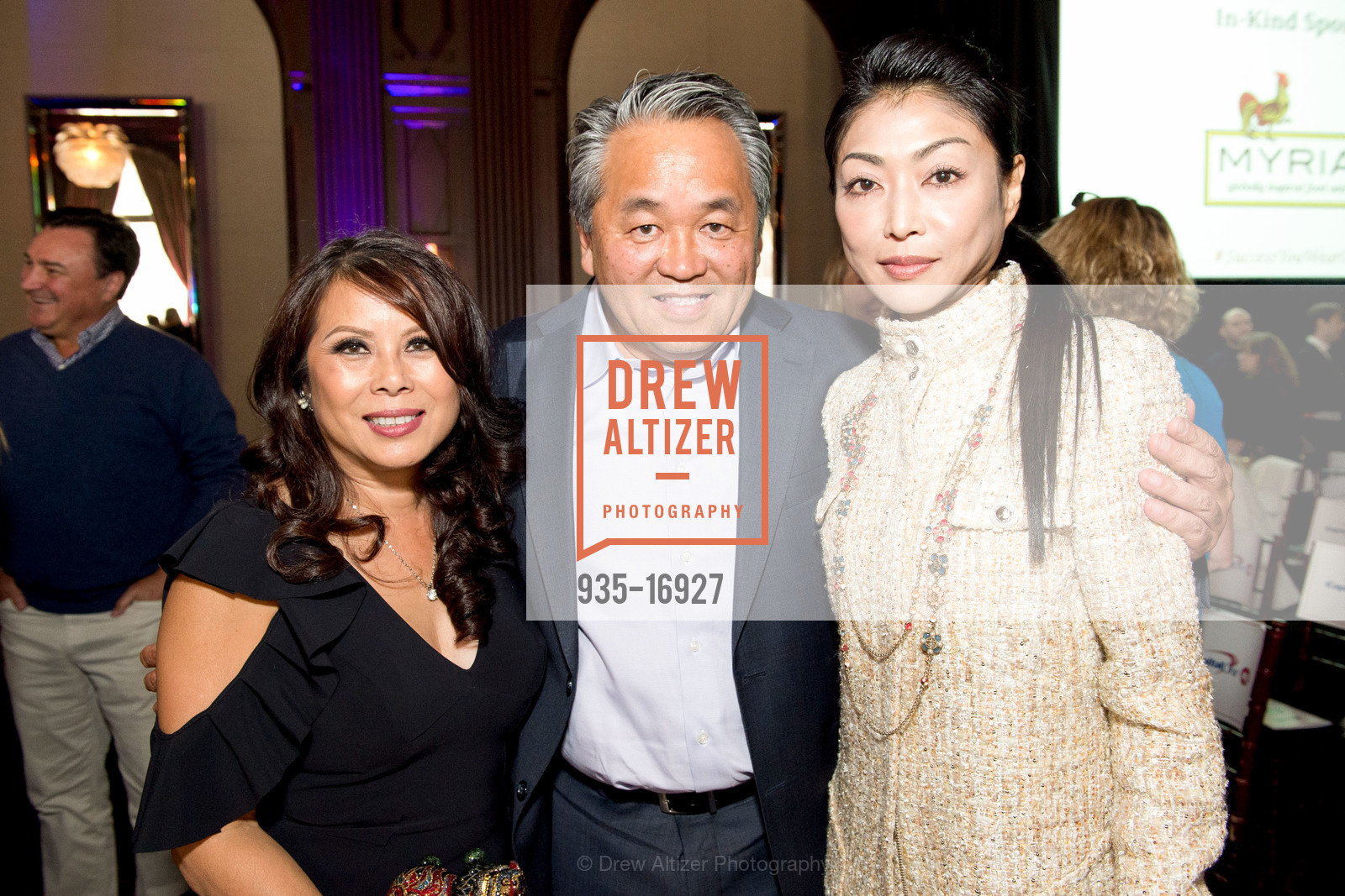 Sharon Seto, Anthony Sam, Kumiko Stevens, Photo #935-16927