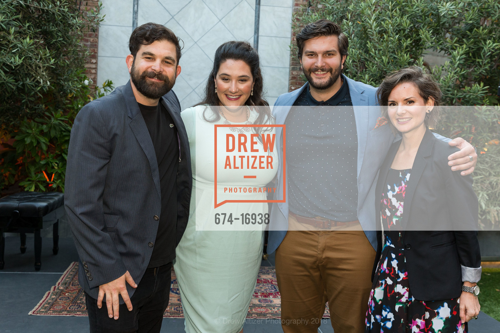 Alex Mak, Ashley Dixon, Andrew Manea, BRAVO! Club Gala Launch Party, The Battery. 717 Battery Street, August 2nd, 2018, Photo #674-16938 Alex Mak, Ashley Dixon, Andrew Manea, Photo #674-16938