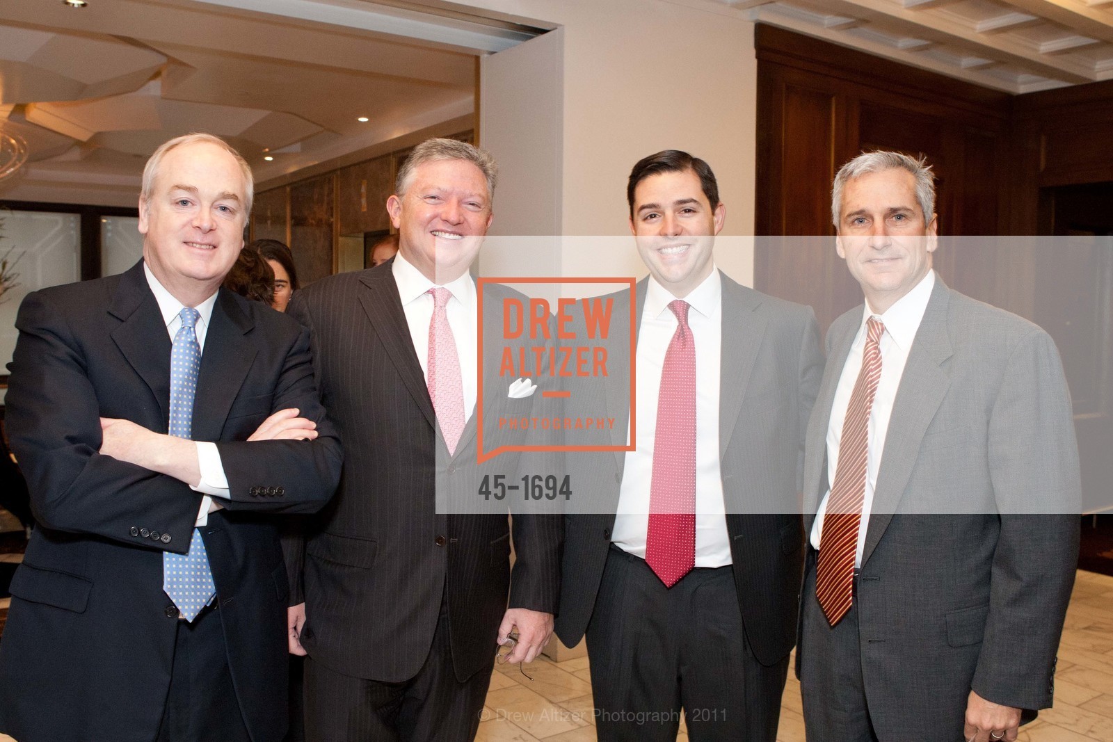 Joe Camarda, Greg Melinson, Jed York, Chuck Michaels, TIPPING POINT Awards Breakfast, US, December 8th, 2011, Photo #45-1694 Joe Camarda, Greg Melinson, Jed York, Chuck Michaels, Photo #45-1694