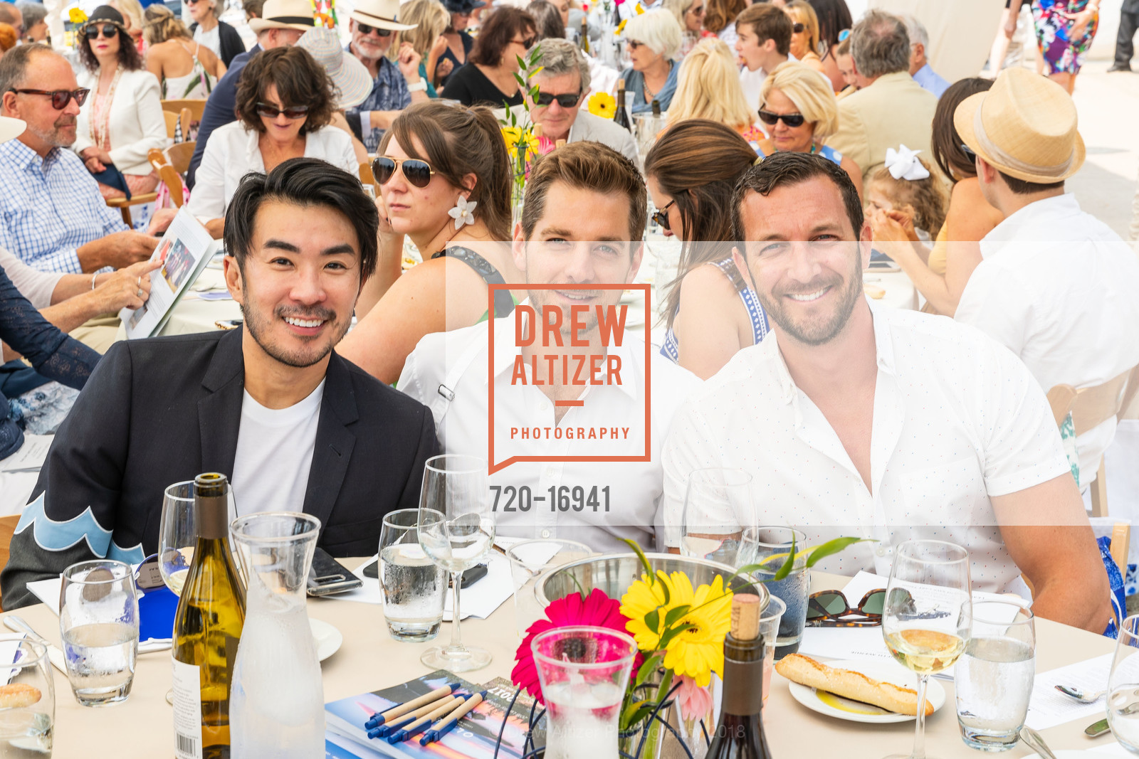 Kai Tan, Jason Lawsage, Stephen Brennan, Saks Fifth Avenue and Oscar de La Renta Fashion Show to Benefit The League to Save Lake Tahoe 2018, Private Residence, August 4th, 2018, Photo #720-16941 Kai Tan, Jason Lawsage, Stephen Brennan, Photo #720-16941