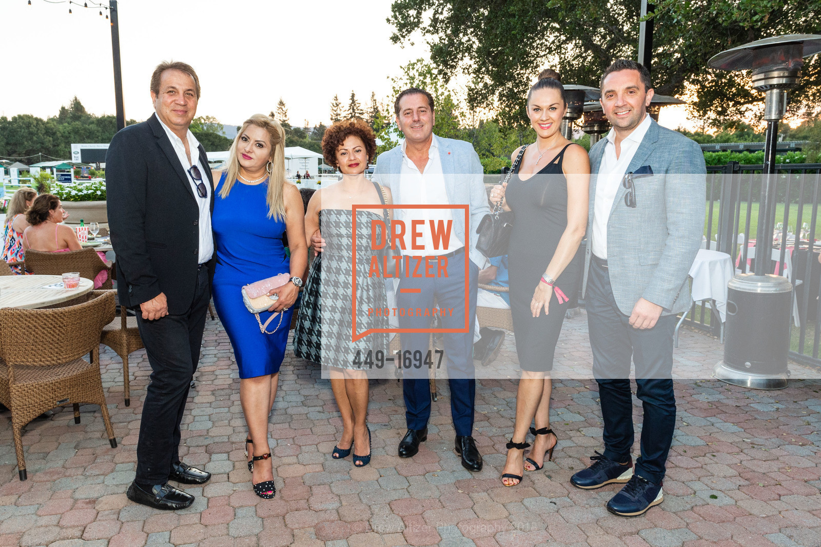 Ed Baalbaki, Susan Baalbaki, Yolanda Vahabi, Ramin Vahabi, Sabrina Terzic, Mario Terzic, Gala Menlo Charity Stephen Silver $40,000 Grand Prix 2018, Menlo Circus Club. 90 Park Lane, August 10th, 2018, Photo #449-16947 Ed Baalbaki, Susan Baalbaki, Yolanda Vahabi, Ramin Vahabi, Sabrina Terzic, Mario Terzic, Photo #449-16947
