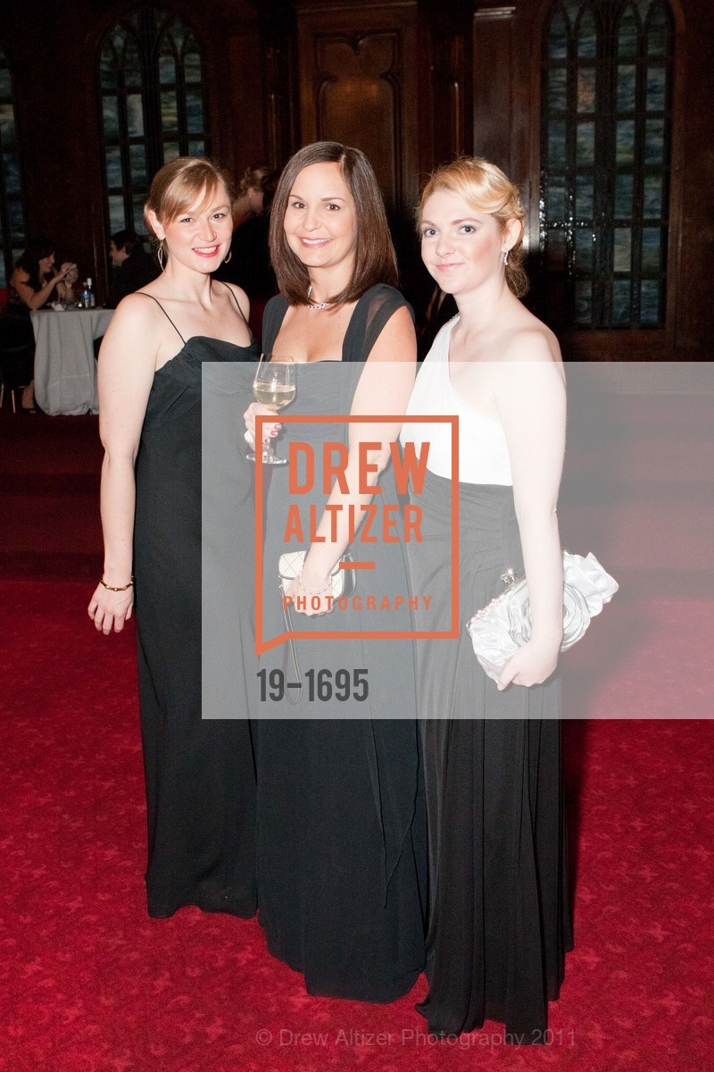 Laura Scully, Jackie Miller, Katie Faulkner, Spinsters of San Francisco Holiday Ball, US, December 10th, 2011, Photo #19-1695 Laura Scully, Jackie Miller, Katie Faulkner, Photo #19-1695