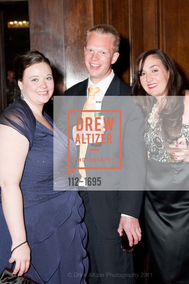 Marissa Parker, Kirk Halterman, Sam Silvia, Spinsters of San Francisco Holiday Ball, US, December 10th, 2011, Photo #112-1695 Marissa Parker, Kirk Halterman, Sam Silvia, Photo #112-1695