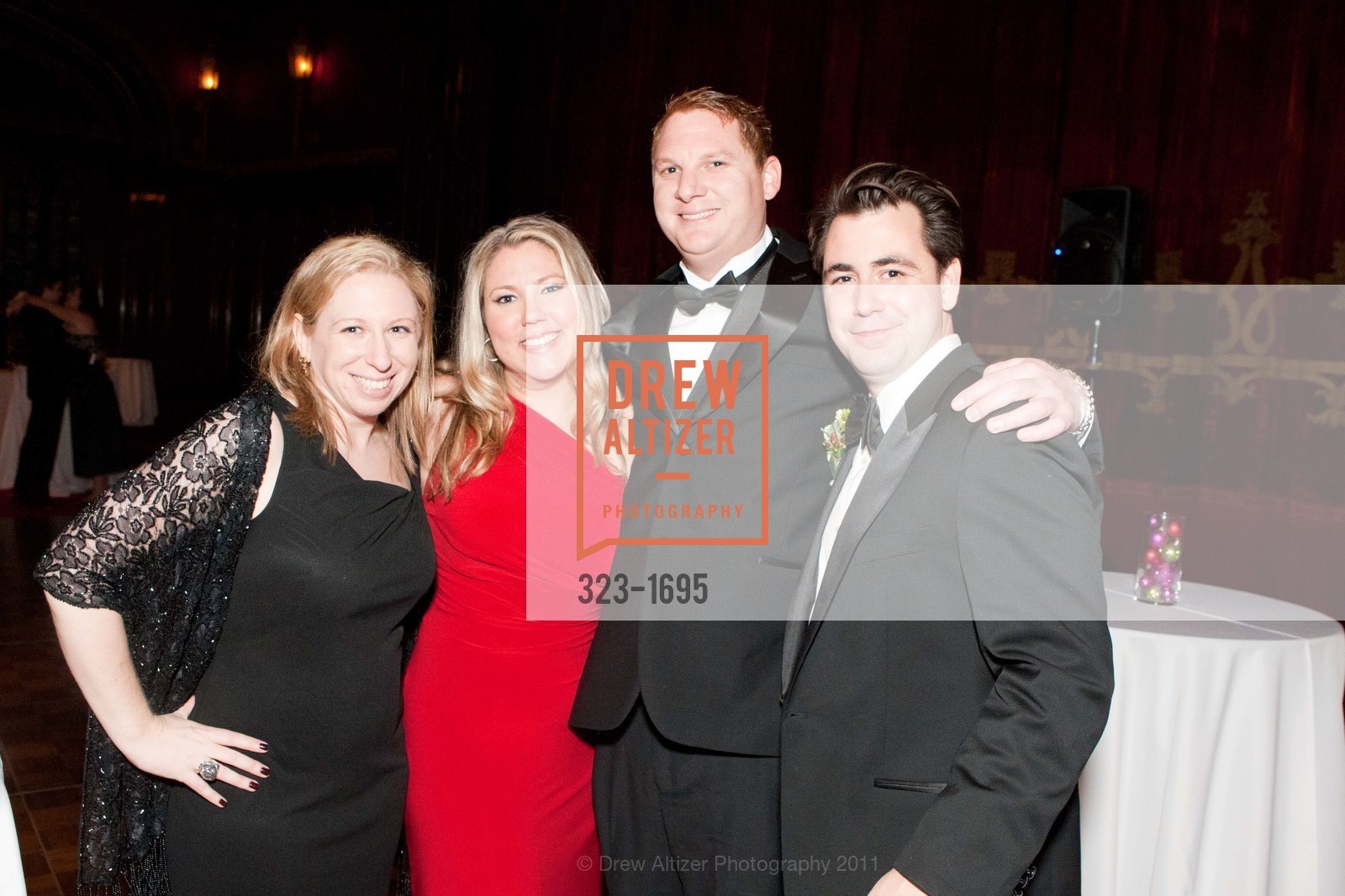 Katie Dunn, Lisa McCracken, Eric Dunn, Spinsters of San Francisco Holiday Ball, US, December 10th, 2011, Photo #323-1695 Katie Dunn, Lisa McCracken, Eric Dunn, Photo #323-1695