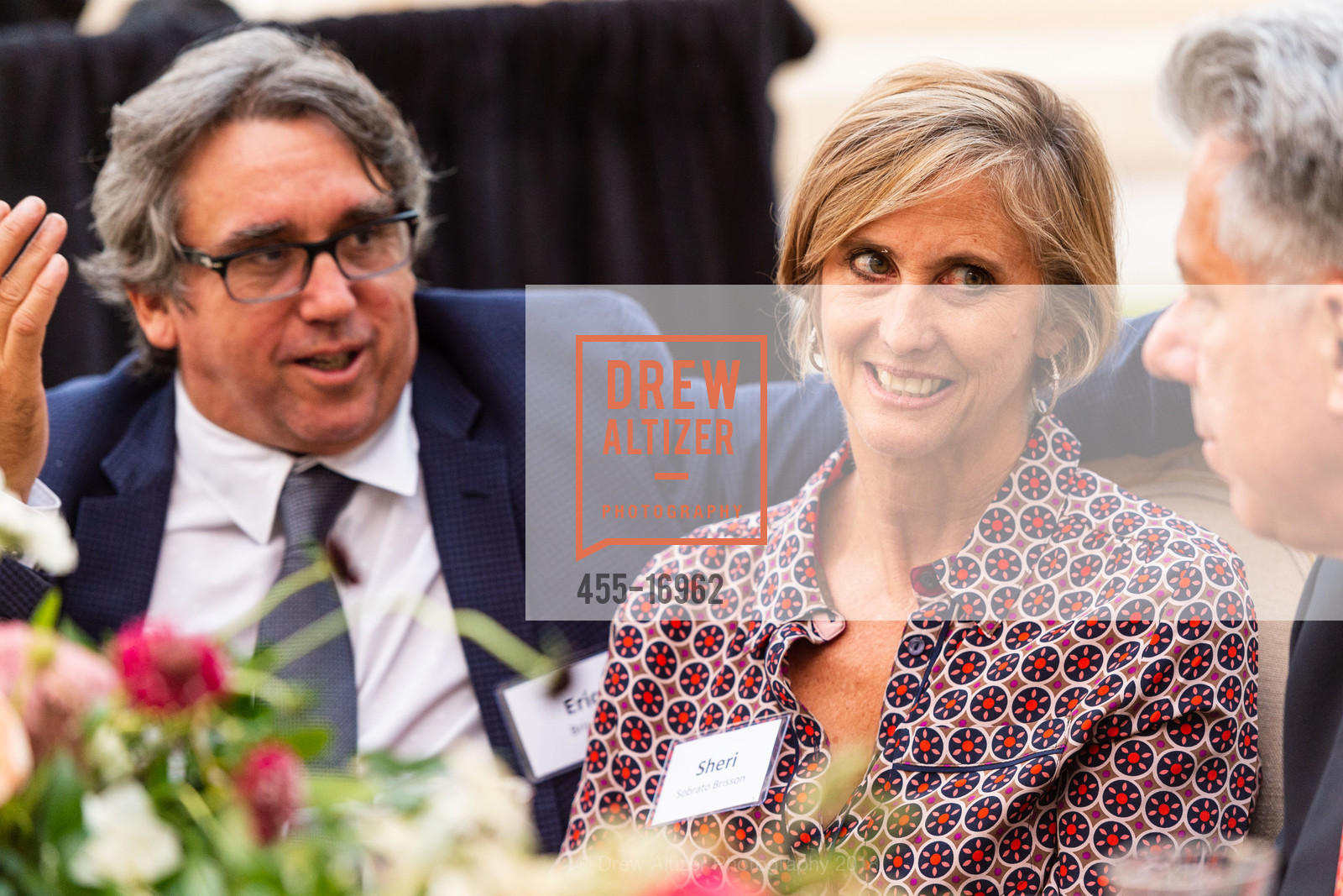Eric Brisson, Sheri Sobrato Brisson, Dedication and Ribbon Cutting of the Susan and John A. Sobrato Pavilion and the Tad and Dianne Taube Pavilion at Lucile Packard Children's Hospital, Lucile Packard Children's Hospital Stanford. 725 Welch Road, August 21st, 2018, Photo #455-16962 Eric Brisson, Sheri Sobrato Brisson, Photo #455-16962