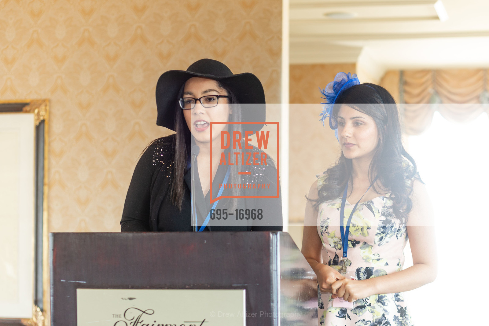 Tanya Singh, San Francisco Spinsters New Member Tea, San Francisco, Crown Room. 955 Mason Street, Photo #695-16968 Tanya Singh, Photo #695-16968