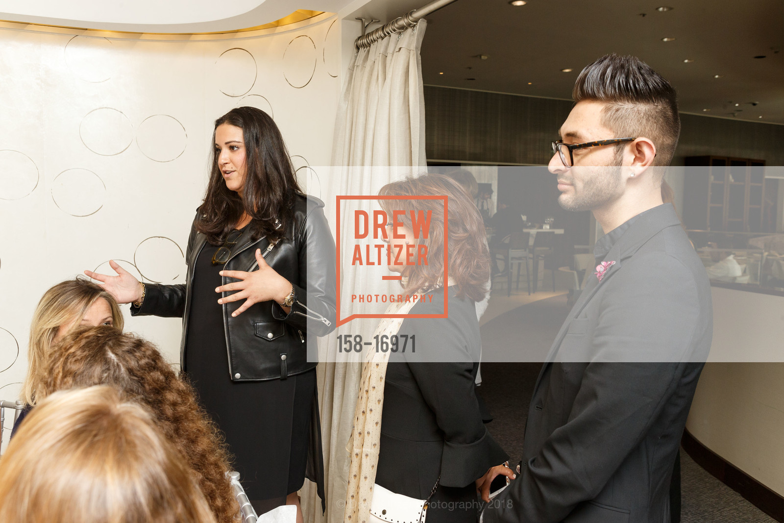 Matty Civi, Sharon Kasai, Sean Sakhicada, Neiman Marcus and Sobia and Lyali Shaikh Host Selena Gomez x Coach Pop Up Brunch, Neiman Marcus, The Rotunda. 150 Stockton Street, September 8th, 2018, Photo #158-16971 Matty Civi, Sharon Kasai, Sean Sakhicada, Photo #158-16971