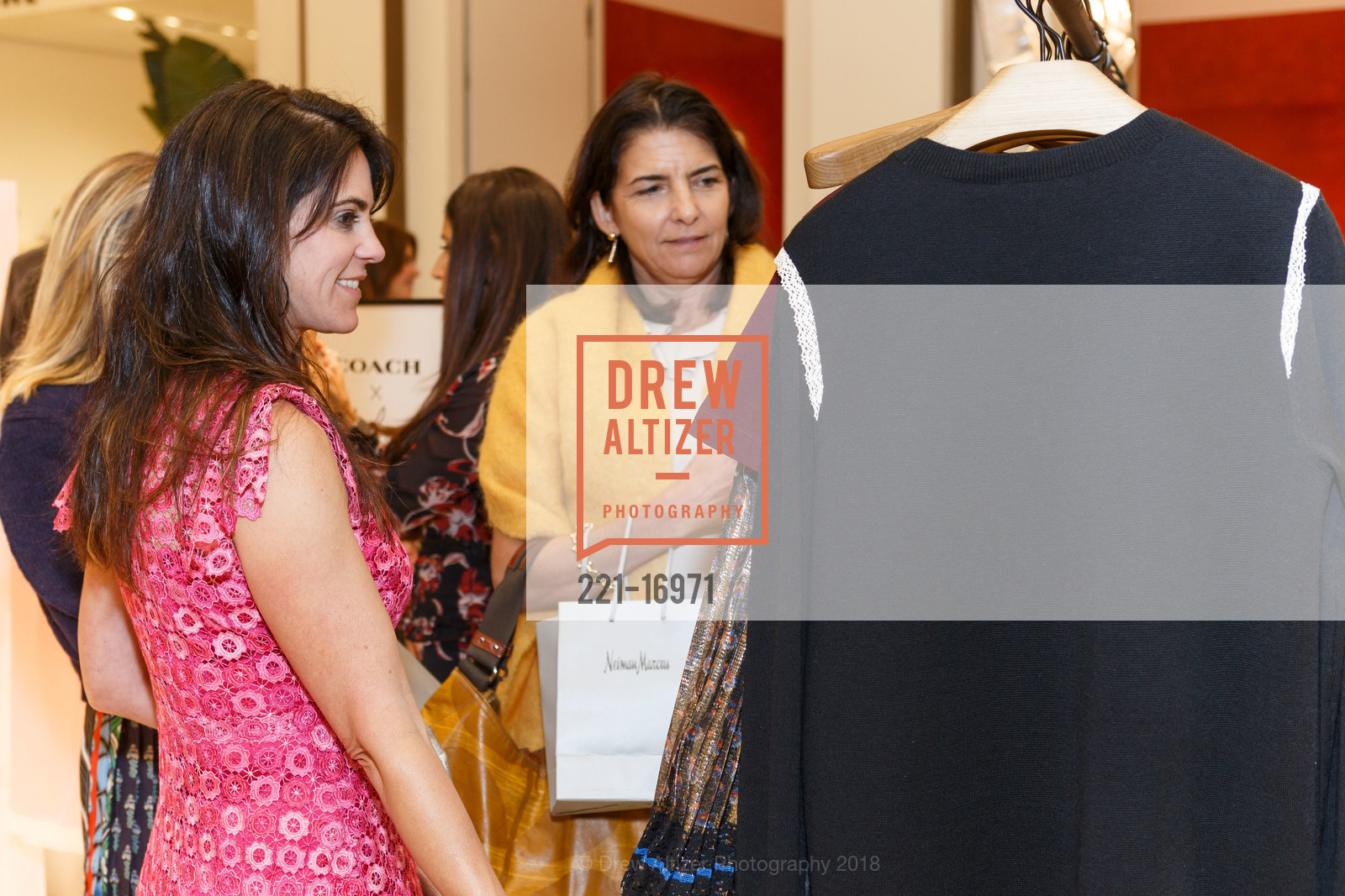 Jessica Eisler, Carrie Novatney, Neiman Marcus and Sobia and Lyali Shaikh Host Selena Gomez x Coach Pop Up Brunch, Neiman Marcus, The Rotunda. 150 Stockton Street, September 8th, 2018, Photo #221-16971 Jessica Eisler, Carrie Novatney, Photo #221-16971