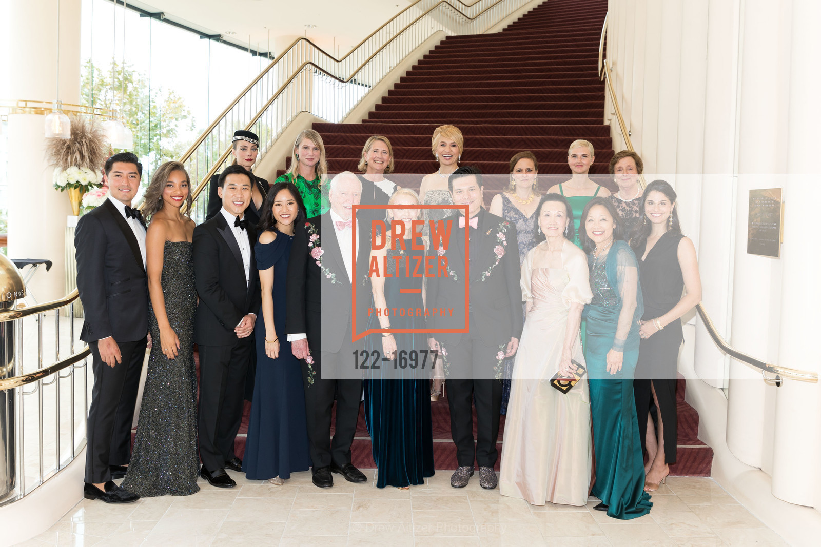 Ariel Anaya, Jerica Lee, Camille Bently, Kevin Yeh, Catherine Meng, Ellie Pollak, Iris Chan, Andrea Palmer, James Hormel, Navid Armstrong, Michael Hormel, Prisca Geeslin, Allison Broude Friedberg, Catherine Geeslin, Ann Parris, Patricia Lee-Hoffman, San Francisco Symphony 2018 Opening Night Gala, Davies Symphony Hall. 201 Van Ness Avenue, Photo #122-16977 Ariel Anaya, Jerica Lee, Camille Bently, Kevin Yeh, Catherine Meng, Ellie Pollak, Iris Chan, Andrea Palmer, James Hormel, Navid Armstrong, Michael Hormel, Prisca Geeslin, Allison Broude Friedberg, Catherine Geeslin, Ann Parris, Patricia Lee-Hoffman, Photo #122-16977