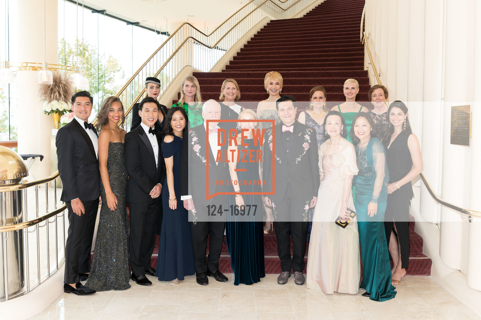 Ariel Anaya, Jerica Lee, Camille Bently, Kevin Yeh, Catherine Meng, Ellie Pollak, Iris Chan, Andrea Palmer, James Hormel, Sako Fisher, Navid Armstrong, Michael Hormel, Priscilla Geeslin, Allison Broude Friedberg, Catherine Geeslin, Ann Paras, Patricia Lee-Hoffman, San Francisco Symphony 2018 Opening Night Gala, Davies Symphony Hall. 201 Van Ness Avenue, Photo #124-16977 Ariel Anaya, Jerica Lee, Camille Bently, Kevin Yeh, Catherine Meng, Ellie Pollak, Iris Chan, Andrea Palmer, James Hormel, Sako Fisher, Navid Armstrong, Michael Hormel, Priscilla Geeslin, Allison Broude Friedberg, Catherine Geeslin, Ann Paras, Patricia Lee-Hoffman, Photo #124-16977
