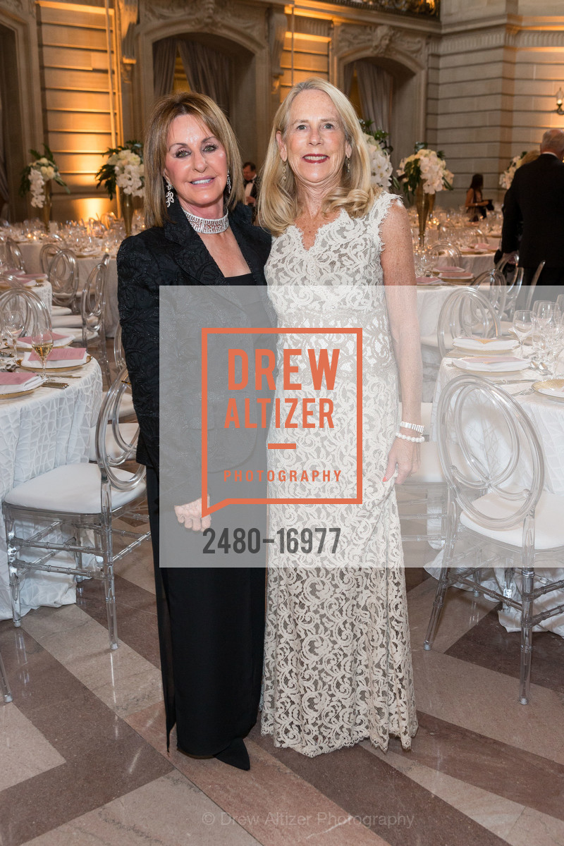 Madeline Burke, Betsy Coover, San Francisco Symphony 2018 Opening Night Gala, Davies Symphony Hall. 201 Van Ness Avenue, Photo #2480-16977 Madeline Burke, Betsy Coover, Photo #2480-16977
