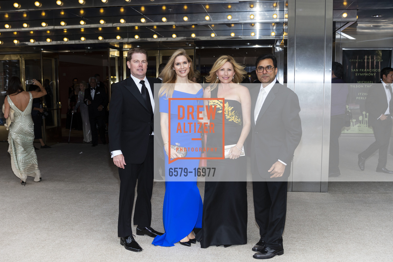 Brendan Cochran, Audrey Cochran, Metta Krach, San Francisco Symphony 2018 Opening Night Gala, Davies Symphony Hall. 201 Van Ness Avenue, Photo #6579-16977 Brendan Cochran, Audrey Cochran, Metta Krach, Photo #6579-16977