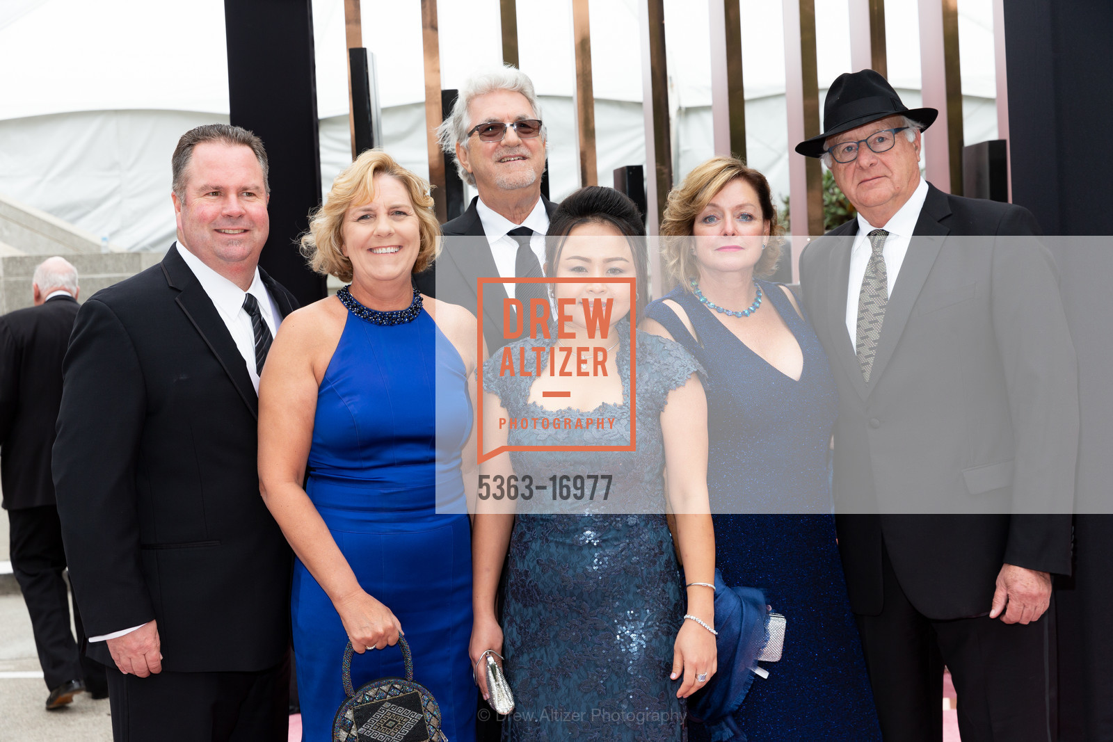 Thomas Brengman, Janai Brengman, Lek Jahnke, William Jahnke, Hope Righetti, Milt Righetti, San Francisco Symphony 2018 Opening Night Gala, Davies Symphony Hall. 201 Van Ness Avenue, Photo #5363-16977 Thomas Brengman, Janai Brengman, Lek Jahnke, William Jahnke, Hope Righetti, Milt Righetti, Photo #5363-16977