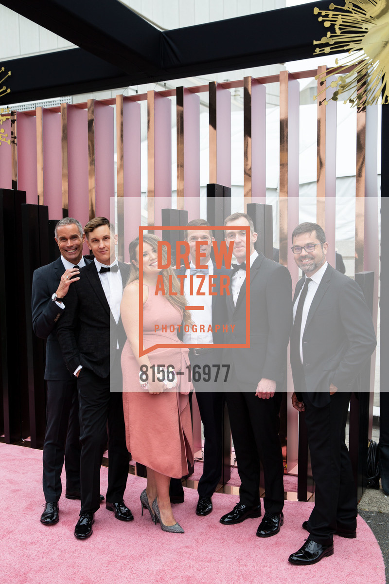 Daniel Veatch, Jeremy Gallaher, Kimberly Itani, Andre Suweidler, Dustin Borg, Jerome Guillen, San Francisco Symphony 2018 Opening Night Gala, Davies Symphony Hall. 201 Van Ness Avenue, Photo #8156-16977 Daniel Veatch, Jeremy Gallaher, Kimberly Itani, Andre Suweidler, Dustin Borg, Jerome Guillen, Photo #8156-16977