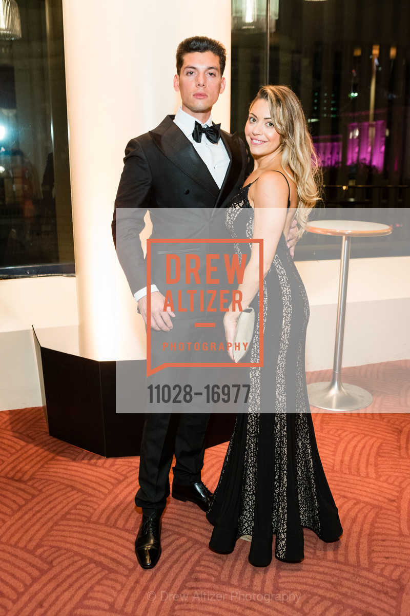David Smith, Jessica Cabrera, San Francisco Symphony 2018 Opening Night Gala, Davies Symphony Hall. 201 Van Ness Avenue, Photo #11028-16977 David Smith, Jessica Cabrera, Photo #11028-16977