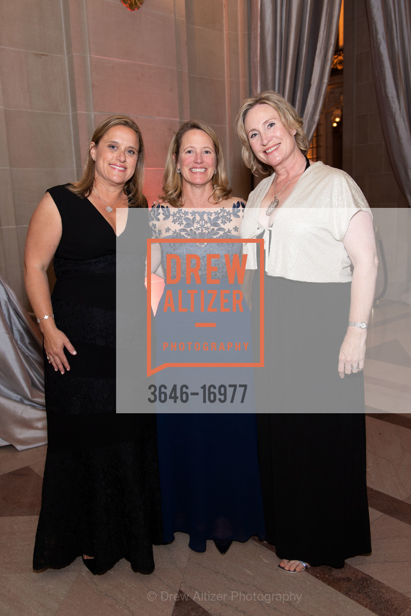 Tara Runneboom, Kelly Canady, Maureen Kosewic, San Francisco Symphony 2018 Opening Night Gala, Davies Symphony Hall. 201 Van Ness Avenue, Photo #3646-16977 Tara Runneboom, Kelly Canady, Maureen Kosewic, Photo #3646-16977