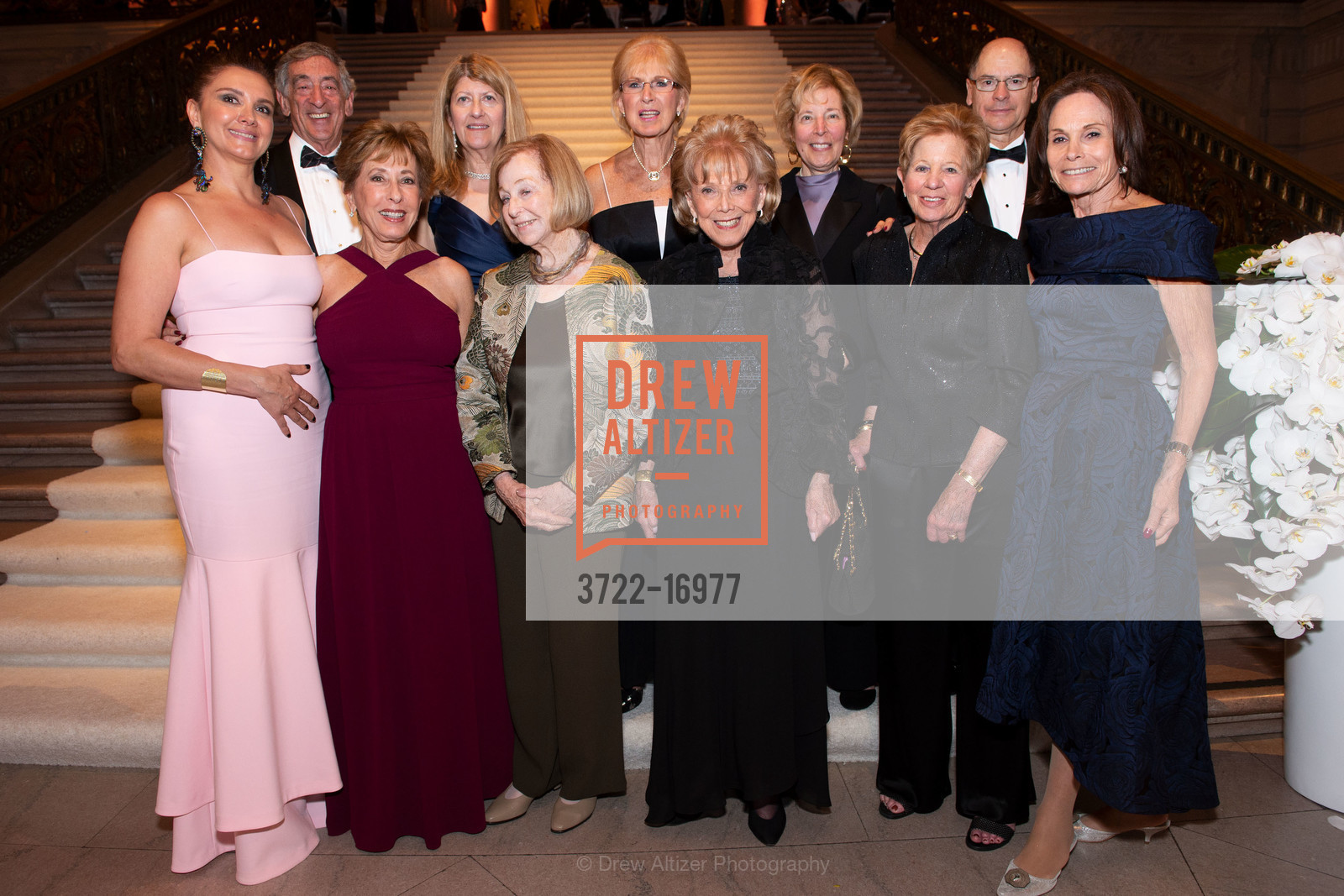 Maryam Ghajar, Betsy Schneider, Emely Weissman, Marlene Levinson, Charlene Archibeque, Gloria Reistein, Susan Golovin, Bob Bynum, Maureen Roskoph, Paula Blank, San Francisco Symphony 2018 Opening Night Gala, Davies Symphony Hall. 201 Van Ness Avenue, Photo #3722-16977 Maryam Ghajar, Betsy Schneider, Emely Weissman, Marlene Levinson, Charlene Archibeque, Gloria Reistein, Susan Golovin, Bob Bynum, Maureen Roskoph, Paula Blank, Photo #3722-16977