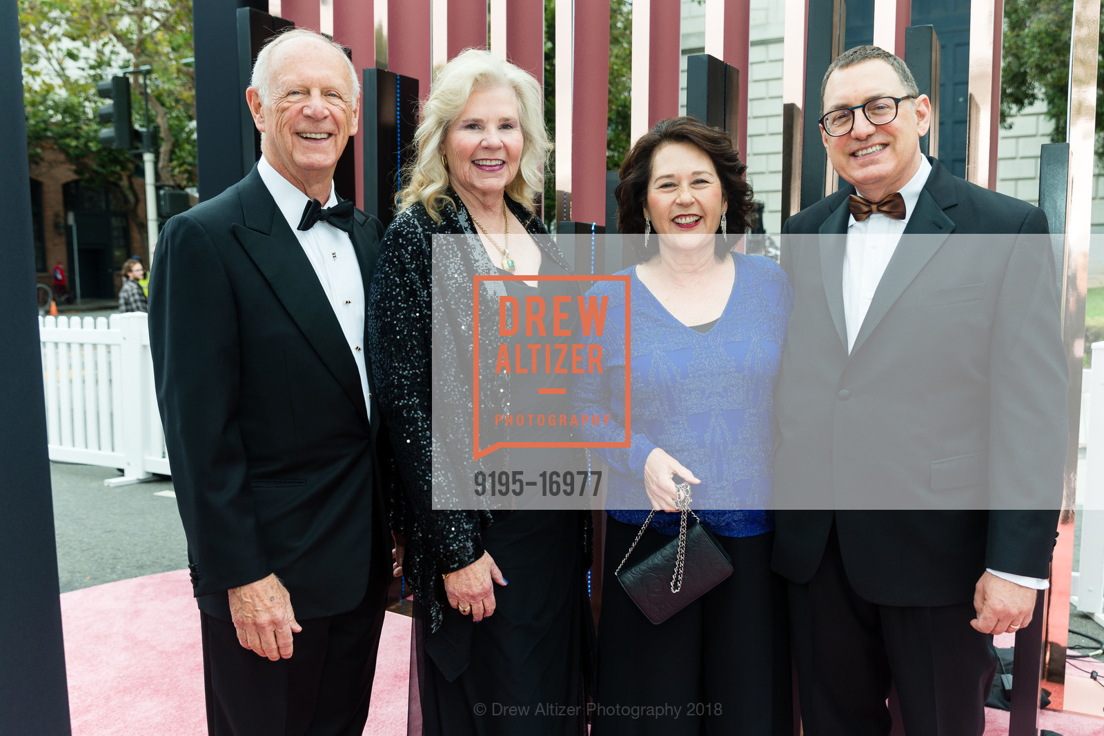 John Gambs, Paula Gambs, Trine Sorensen, Michael Jacobson, San Francisco Symphony 2018 Opening Night Gala, Davies Symphony Hall. 201 Van Ness Avenue, September 5th, 2018, Photo #9195-16977 John Gambs, Paula Gambs, Trine Sorensen, Michael Jacobson, Photo #9195-16977