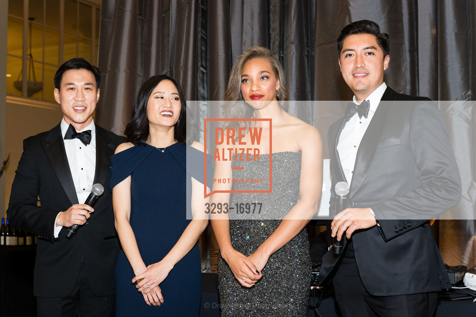 Kevin Yeh, Catherine Meng, Jerica Lee, Ariel Anaya, San Francisco Symphony 2018 Opening Night Gala, Davies Symphony Hall. 201 Van Ness Avenue, Photo #3293-16977 Kevin Yeh, Catherine Meng, Jerica Lee, Ariel Anaya, Photo #3293-16977