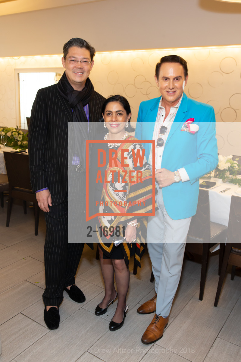 Christophe Choo, Gabrielle Choo, Joel Goodrich, Gala Week Luncheon at the Rotunda, The Rotunda, September 6th, 2018, Photo #2-16981 Christophe Choo, Gabrielle Choo, Joel Goodrich, Photo #2-16981