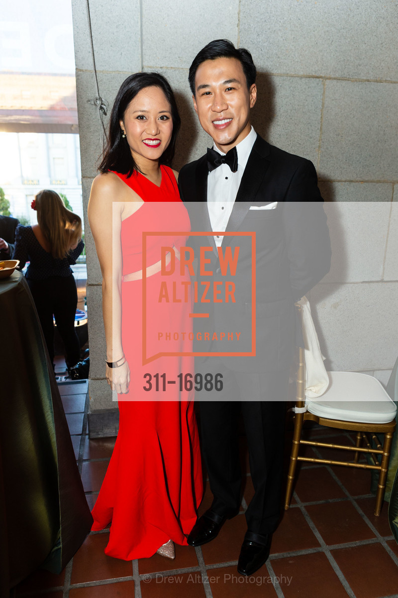 Catherine Meng, Kevin Yeh, BRAVO! Club Opening Night Gala 2018, War Memorial Opera House. 301 Van Ness Ave, 401 Van Ness Ave, Photo #311-16986 Catherine Meng, Kevin Yeh, Photo #311-16986