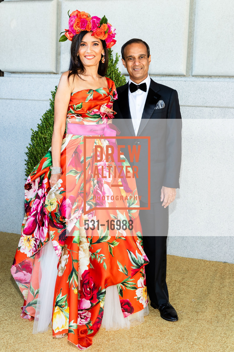 Komal Shah, Gaurav Garg, San Francisco Opera Ball 2018, War Memorial Opera House. 301 Van Ness Ave, Photo #531-16988 Komal Shah, Gaurav Garg, Photo #531-16988