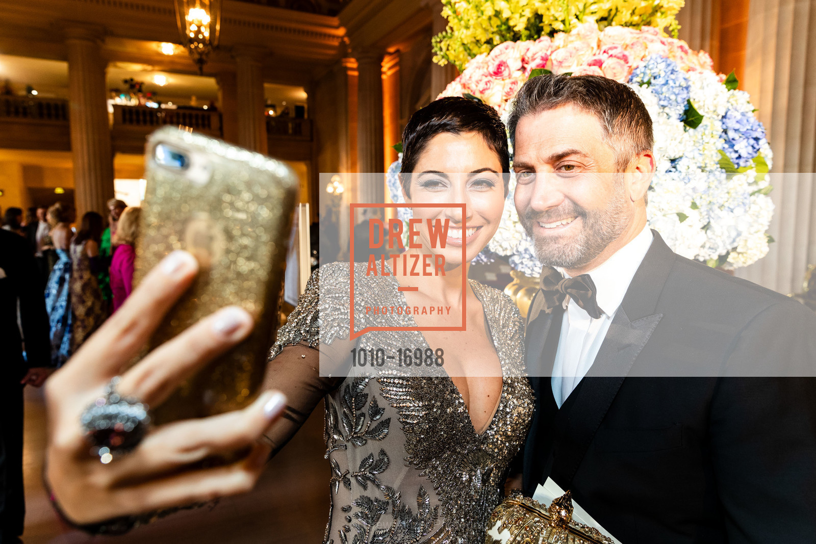Chrisa Pappas, Dean Sioukas, San Francisco Opera Ball 2018, War Memorial Opera House. 301 Van Ness Ave, Photo #1010-16988 Chrisa Pappas, Dean Sioukas, Photo #1010-16988