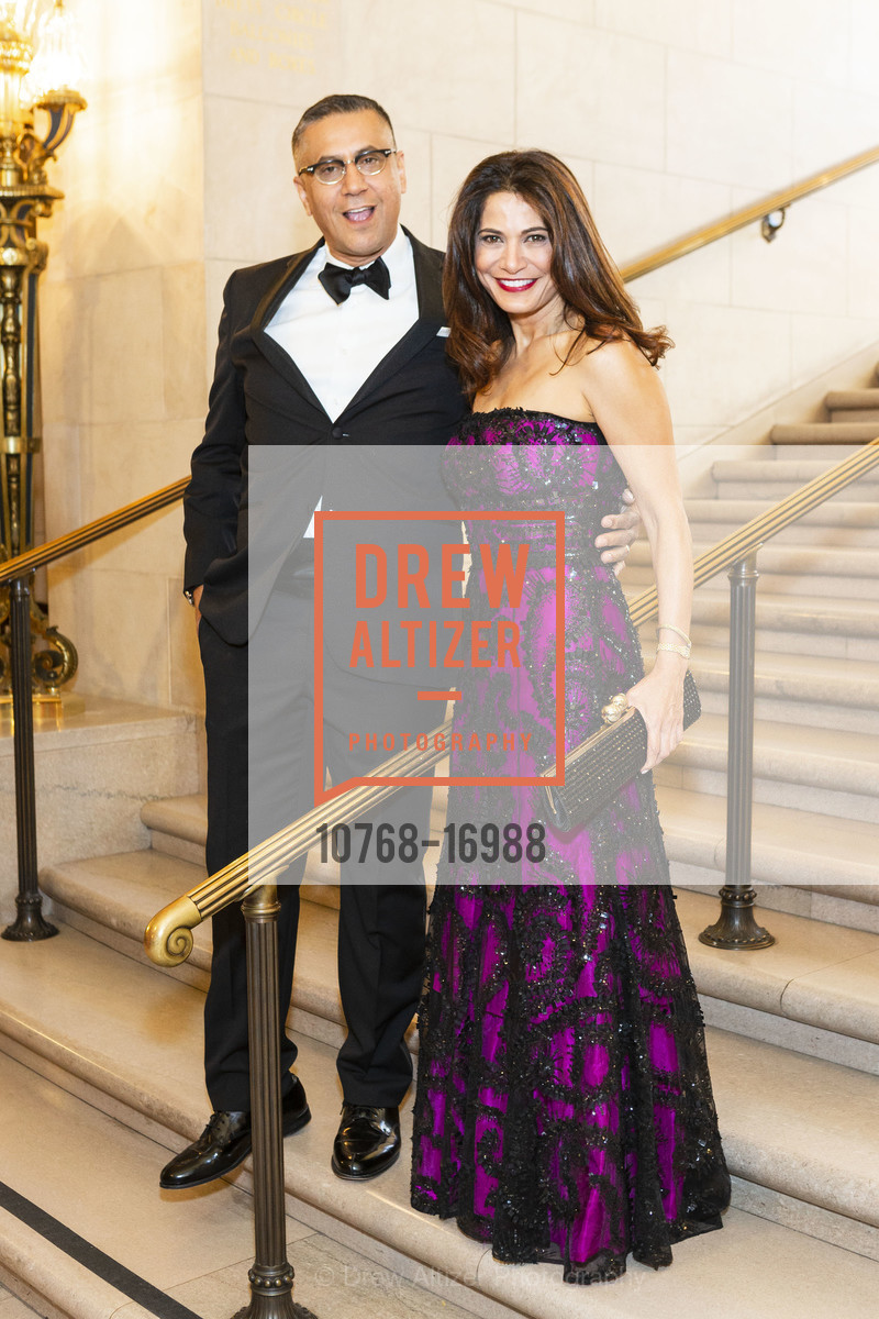 Arthur Sharif, Mai Shiver, San Francisco Opera Ball 2018, War Memorial Opera House. 301 Van Ness Ave, Photo #10768-16988 Arthur Sharif, Mai Shiver, Photo #10768-16988