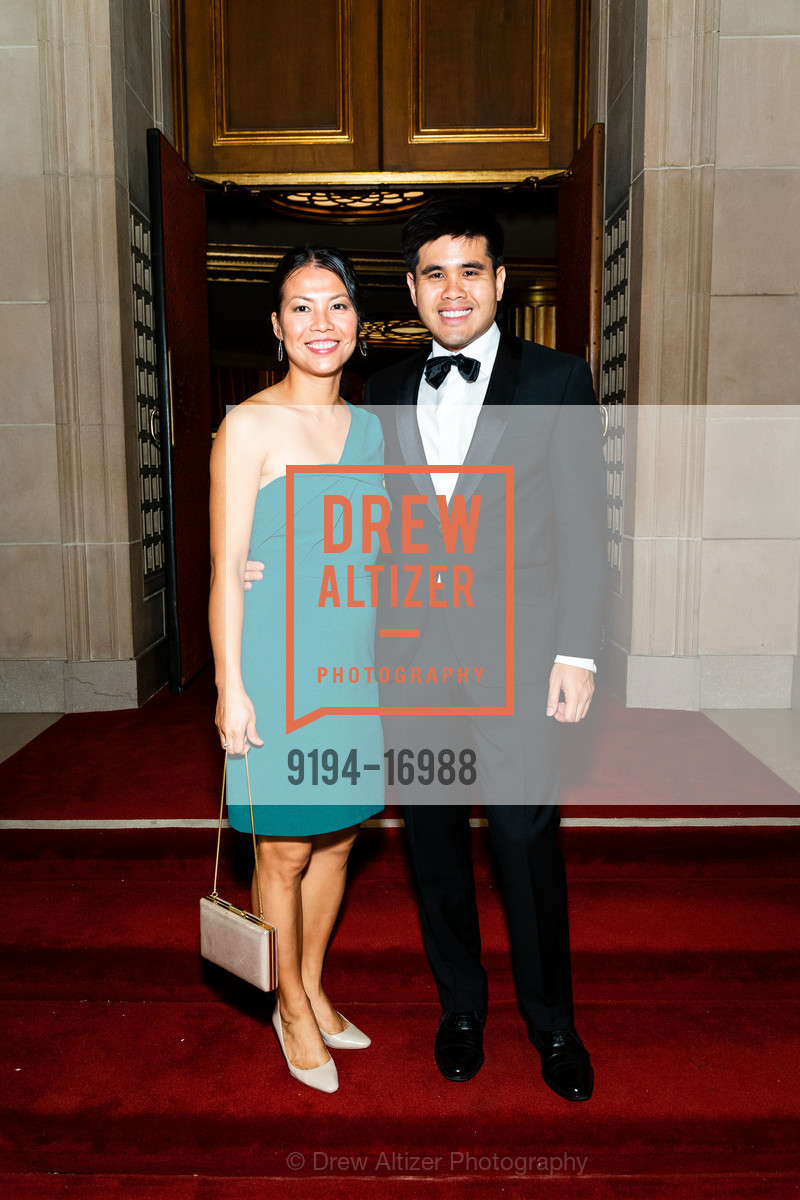 Mimi Nguyen, Michael Hwang, San Francisco Opera Ball 2018, War Memorial Opera House. 301 Van Ness Ave, Photo #9194-16988 Mimi Nguyen, Michael Hwang, Photo #9194-16988
