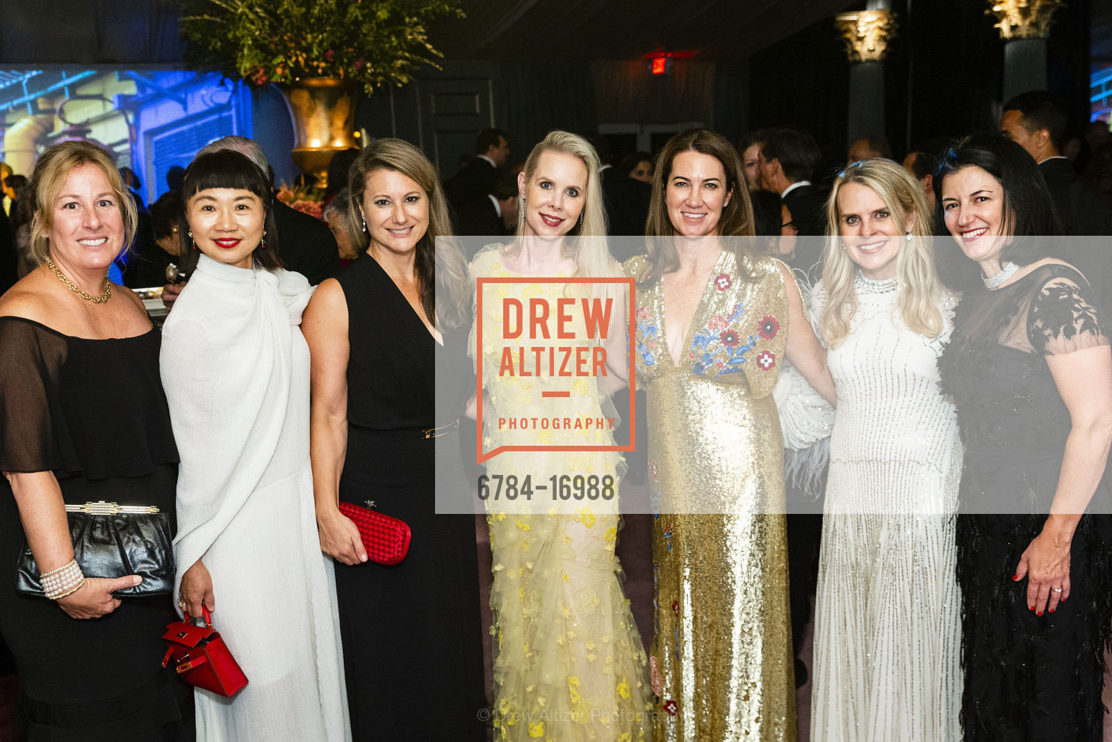 Karen Gorman, Mary Sky, Shannon Cronan, Jennifer Jeffries, Jane Mudge, Maura Abernathy, San Francisco Opera Ball 2018, War Memorial Opera House. 301 Van Ness Ave, Photo #6784-16988 Karen Gorman, Mary Sky, Shannon Cronan, Jennifer Jeffries, Jane Mudge, Maura Abernathy, Photo #6784-16988