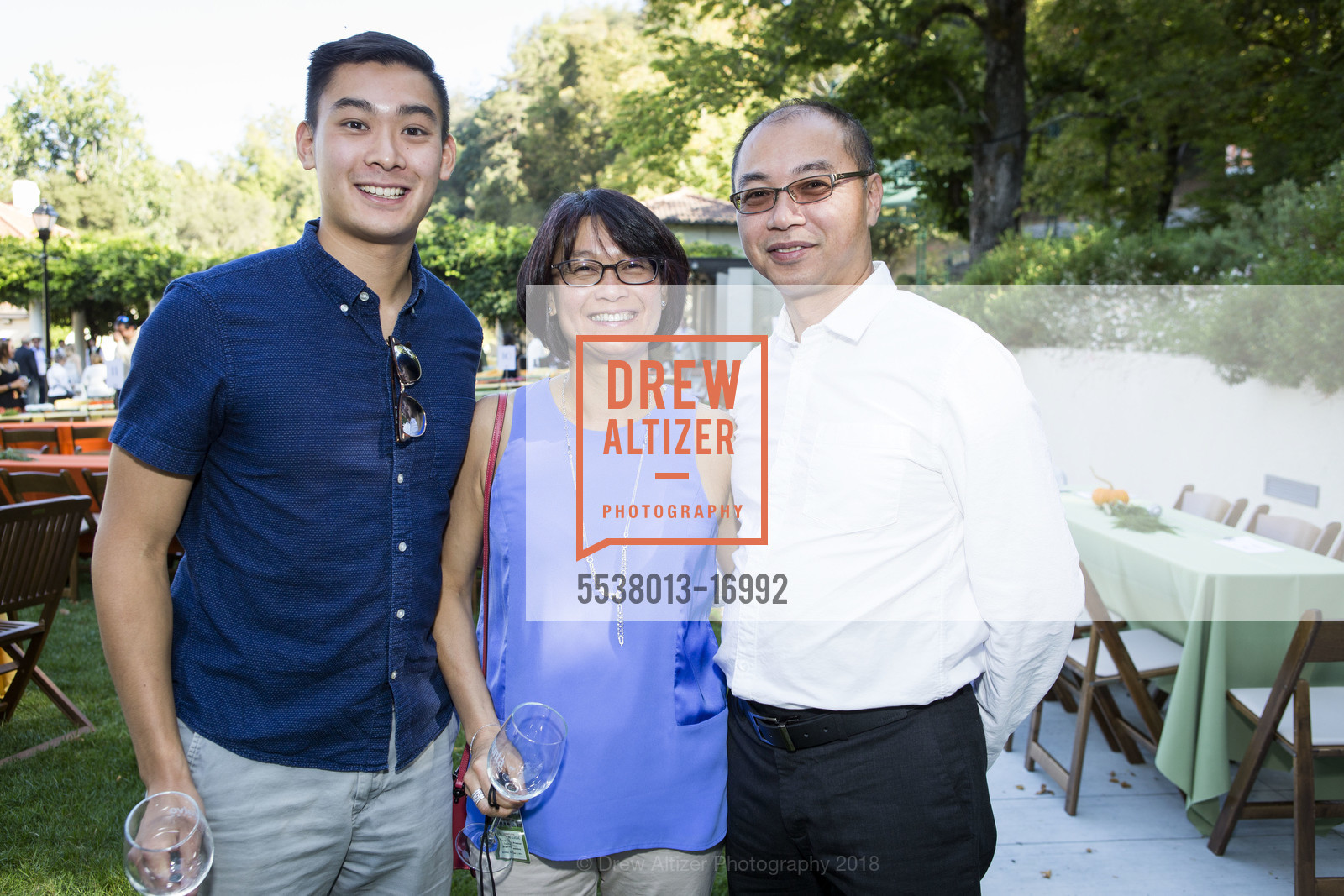 Brandon Lah, Linda Kha La, Steve Kha La, Montalvo Arts Center Annual Food & Wine Classic 2018, Montalvo Arts Center. 15400 Montalvo Road, September 9th, 2018, Photo #5538013-16992 Brandon Lah, Linda Kha La, Steve Kha La, Photo #5538013-16992