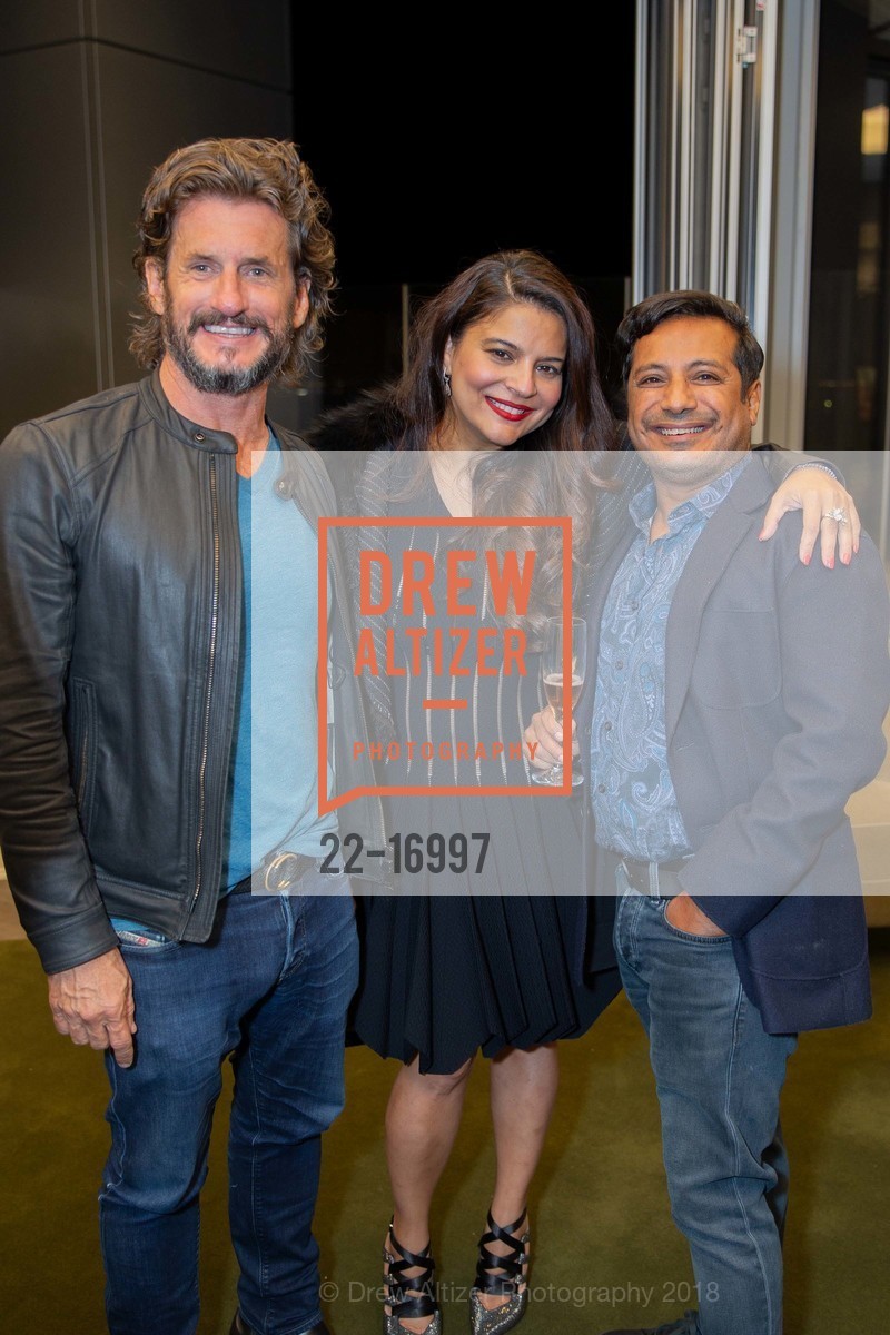 Gerard Barron, Manaz Metta, Sasha Sidney, DeepGreen and LVMH at 181 Fremont, 181 Fremont, September 7th, 2018, Photo #22-16997 Gerard Barron, Manaz Metta, Sasha Sidney, Photo #22-16997
