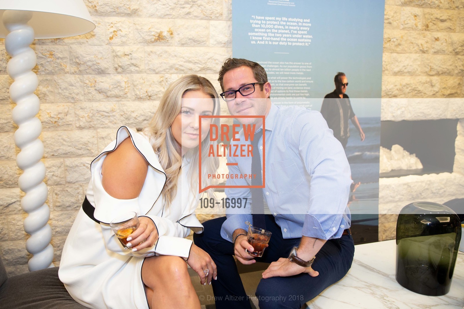 Molly McKenna, David Kurjr, DeepGreen and LVMH at 181 Fremont, 181 Fremont, September 7th, 2018, Photo #109-16997 Molly McKenna, David Kurjr, Photo #109-16997