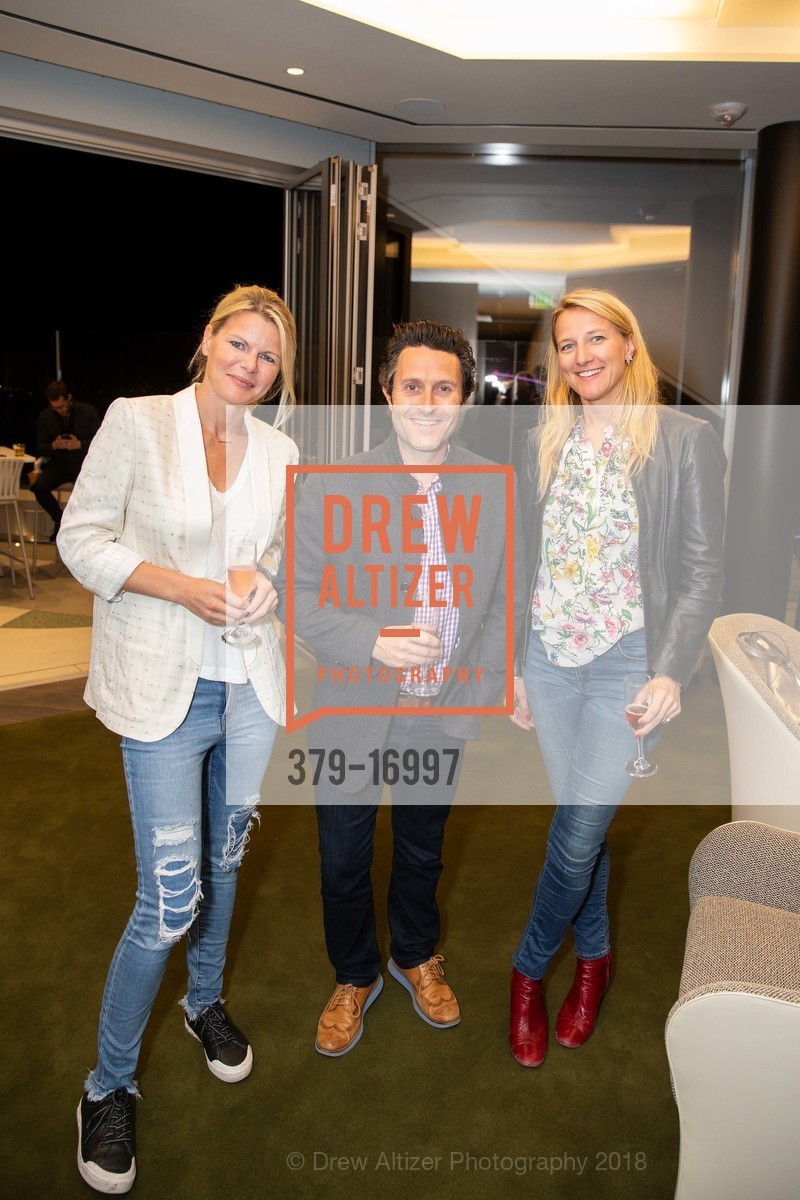 Erica, Rick Marini, Caroline Van De Gruben, DeepGreen and LVMH at 181 Fremont, 181 Fremont, September 7th, 2018, Photo #379-16997 Erica, Rick Marini, Caroline Van De Gruben, Photo #379-16997