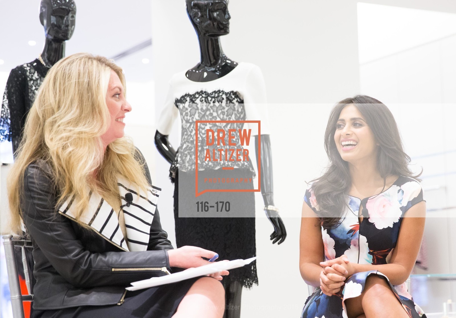 Rachel Baker, Ruzwana Bashir, ELLE & ST. JOHN In Converstation with Exceptional Women, St. John Boutique. 767A Market Street, Suite B, June 16th, 2015,Drew Altizer, Drew Altizer Photography, full-service agency, private events, San Francisco photographer, photographer california