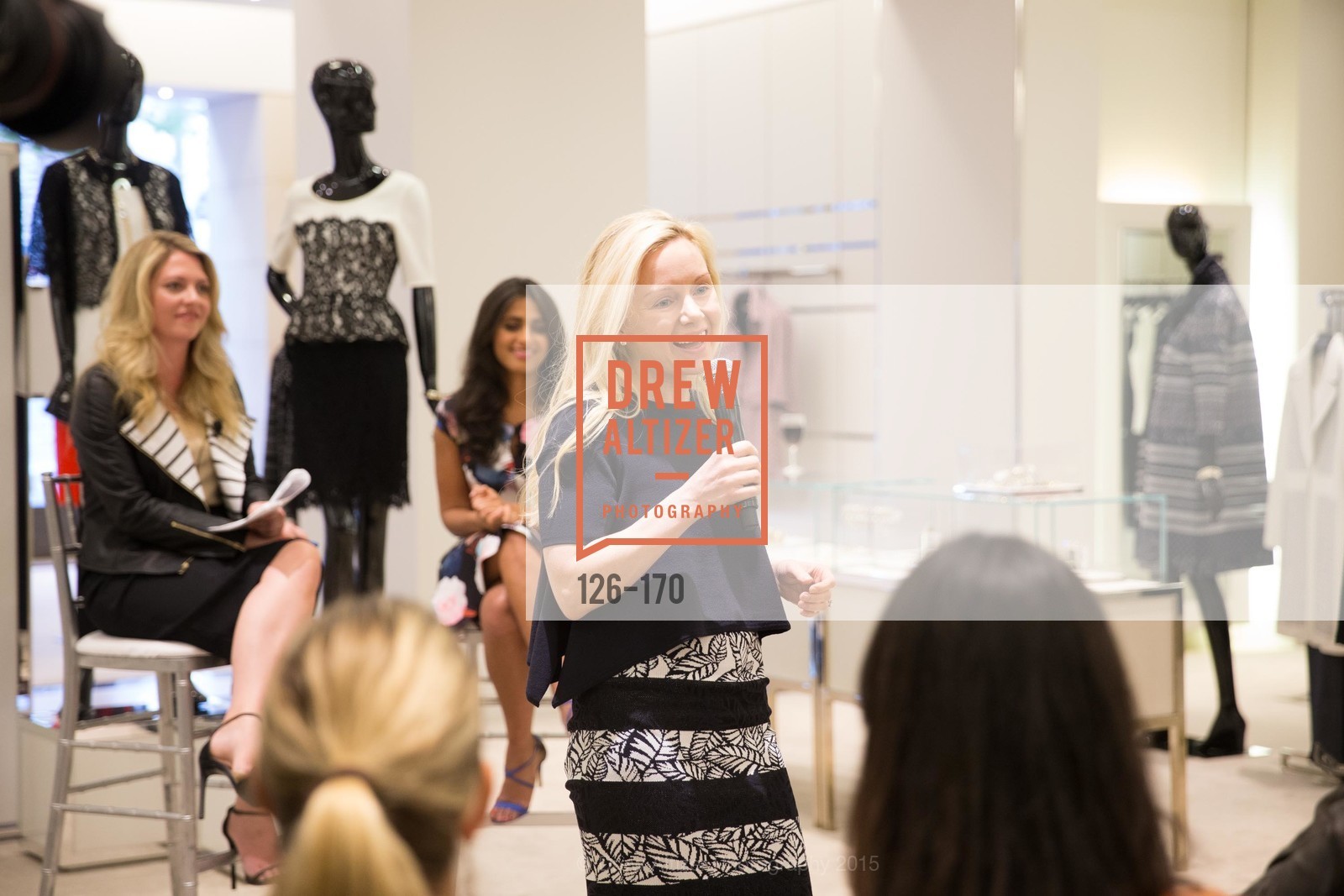 Tina Bou-Saba, ELLE & ST. JOHN In Converstation with Exceptional Women, St. John Boutique. 767A Market Street, Suite B, June 16th, 2015,Drew Altizer, Drew Altizer Photography, full-service agency, private events, San Francisco photographer, photographer california