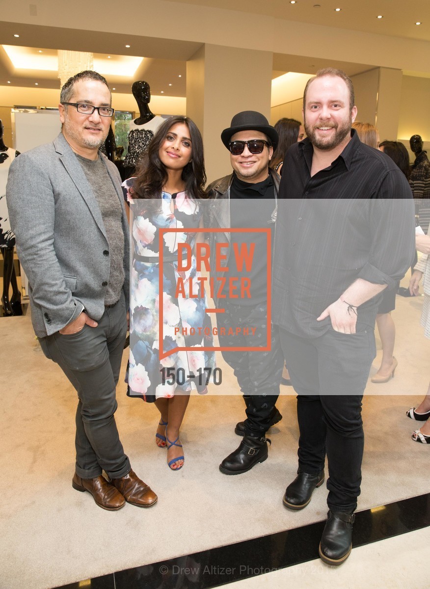 Robert Burns Nixon, Ruzwana Bashir, Owen Geronimo, Blake Conaway, Gucci & Vogue Dinner, St. John Boutique. 767A Market Street, Suite B, June 17th, 2015, Photo #150-170 Robert Burns Nixon, Ruzwana Bashir, Owen Geronimo, Blake Conaway, Photo #150-170