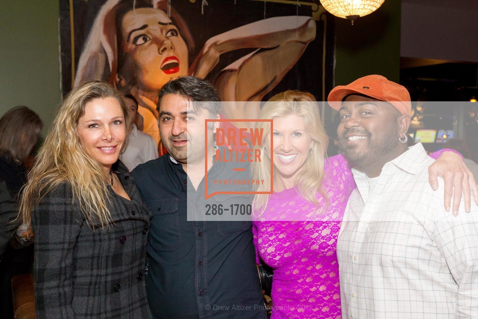 Darin Schnabel, Hooman Khalili, Kevyn Wynn, Hondo Lewis, Lucky Strike Lanes SF Opening benefitting TIPPING POINT, US, March 8th, 2012, Photo #286-1700 Darin Schnabel, Hooman Khalili, Kevyn Wynn, Hondo Lewis, Photo #286-1700