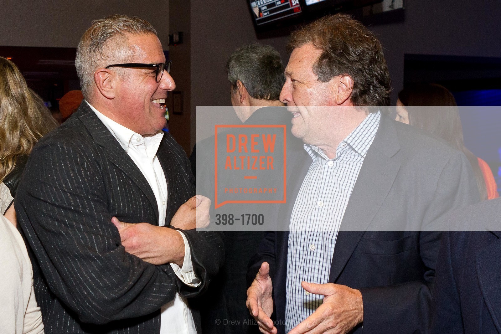 Ray Azoulay, Doug Biederbeck, Lucky Strike Lanes SF Opening benefitting TIPPING POINT, US, March 8th, 2012, Photo #398-1700 Ray Azoulay, Doug Biederbeck, Photo #398-1700