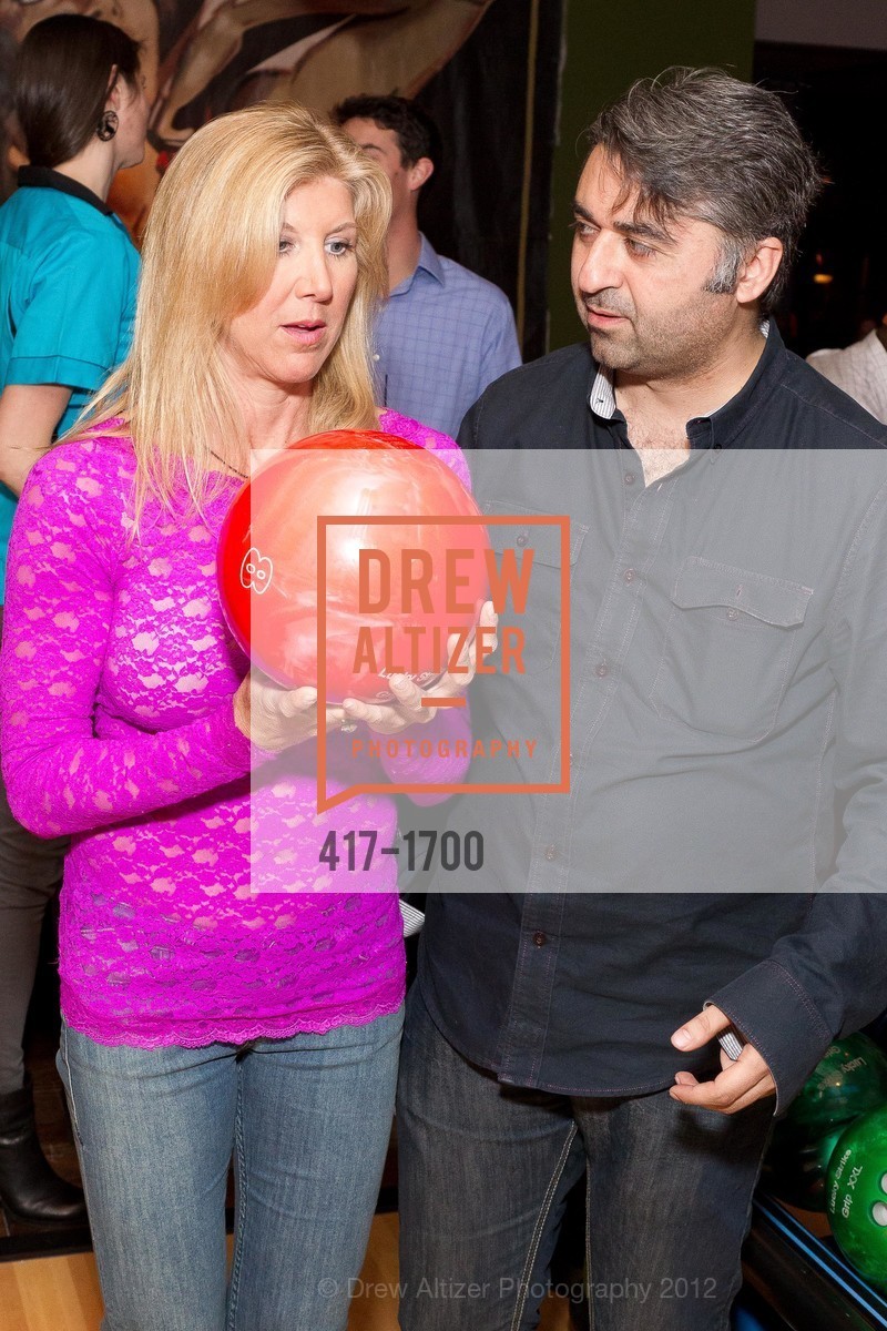Kevyn Wynn, Hooman Khalili, Lucky Strike Lanes SF Opening benefitting TIPPING POINT, US, March 8th, 2012, Photo #417-1700 Kevyn Wynn, Hooman Khalili, Photo #417-1700