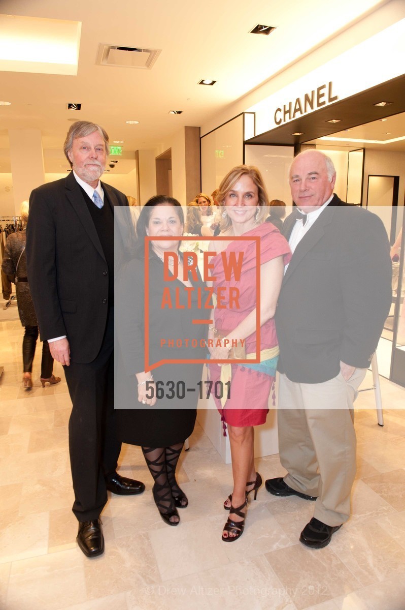 Ben Porter, Marcia Beersdorf, Mary MacRhea, Jerry McRhea, NEIMAN MARCUS Walnut Creek Grand Opening Gala, US, March 8th, 2012, Photo #5630-1701 Ben Porter, Marcia Beersdorf, Mary MacRhea, Jerry McRhea, Photo #5630-1701