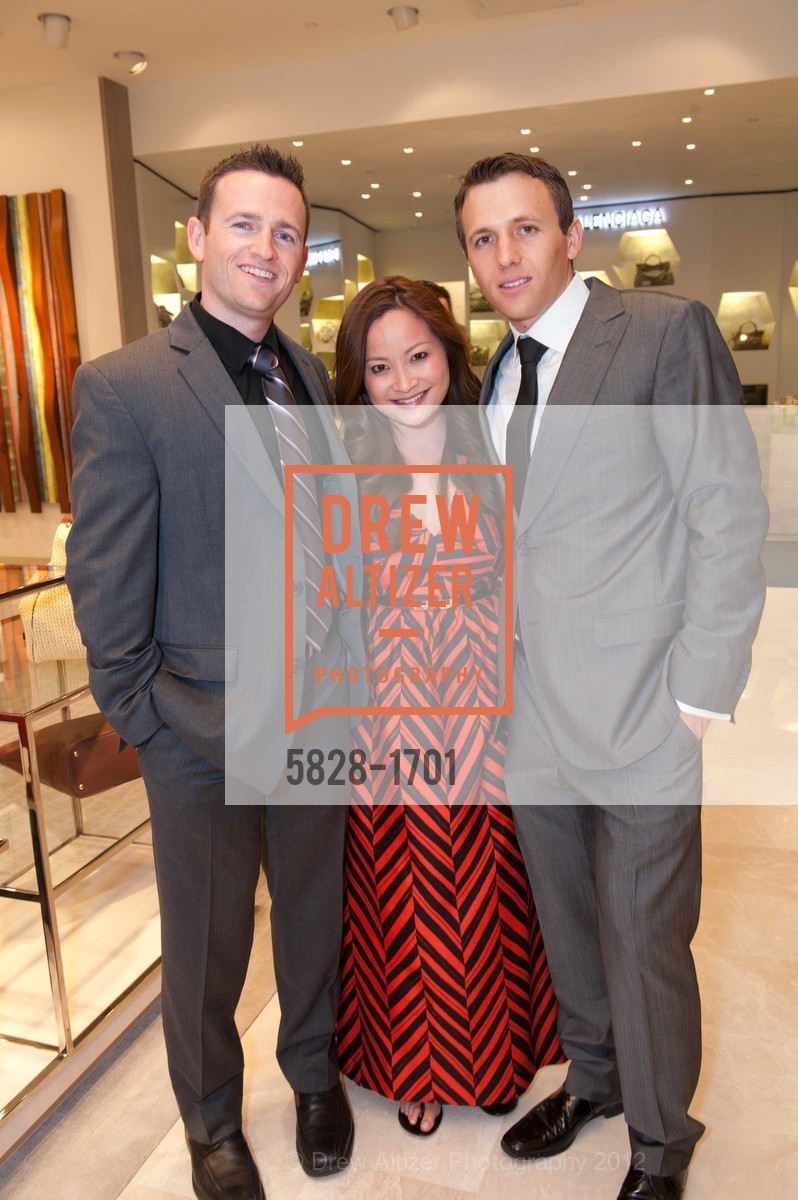 Paul Simmons, Tracy Simmons, Mike Simmons, NEIMAN MARCUS Walnut Creek Grand Opening Gala, US, March 8th, 2012, Photo #5828-1701 Paul Simmons, Tracy Simmons, Mike Simmons, Photo #5828-1701