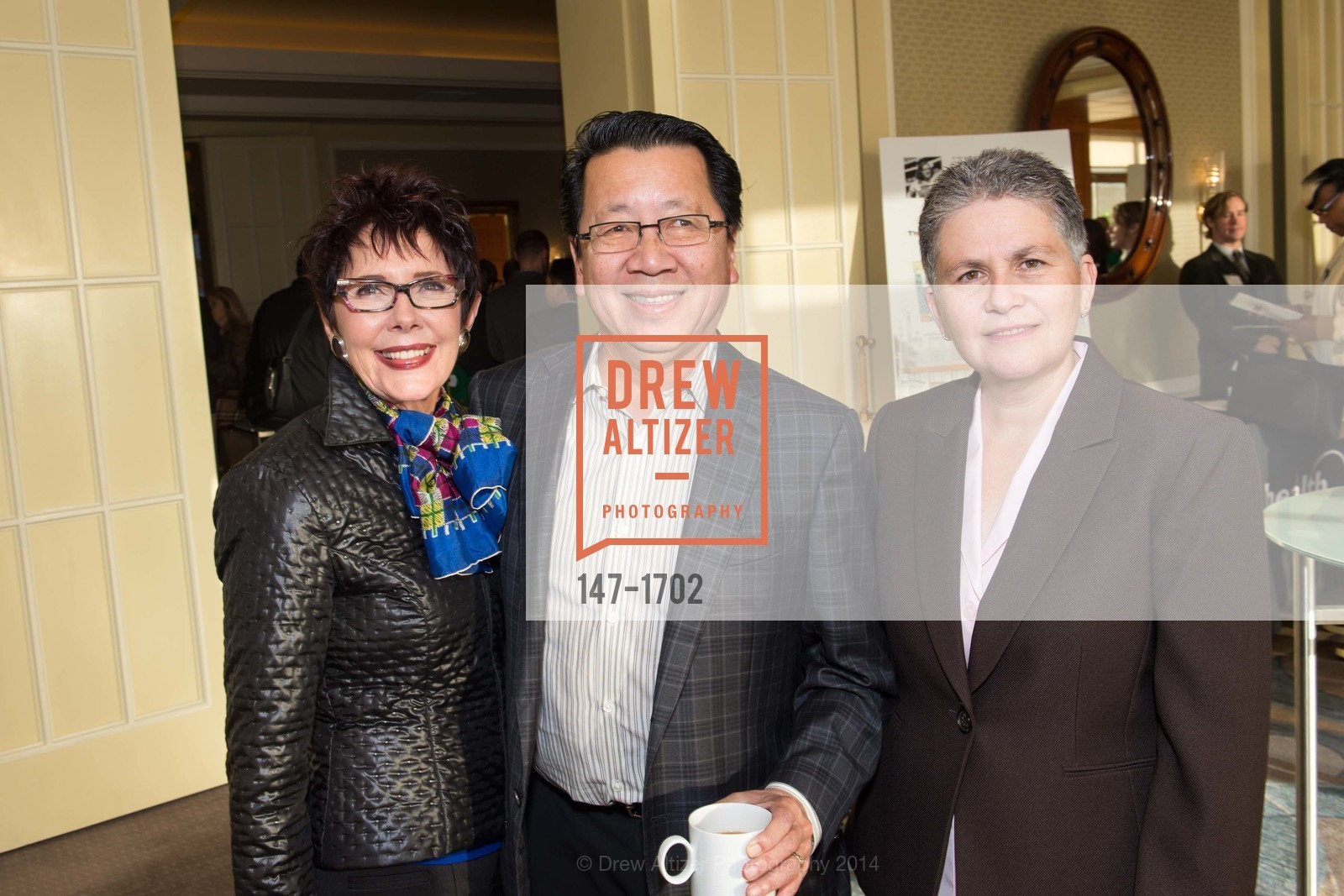 Diane Fong-Torres, Ben Fong-Torres, Vitka Eisen, Be The Change, Four Seasons Hotel, Veranda Room. San Francisco, California, November 14th, 2014, Photo #147-1702 Diane Fong-Torres, Ben Fong-Torres, Vitka Eisen, Photo #147-1702