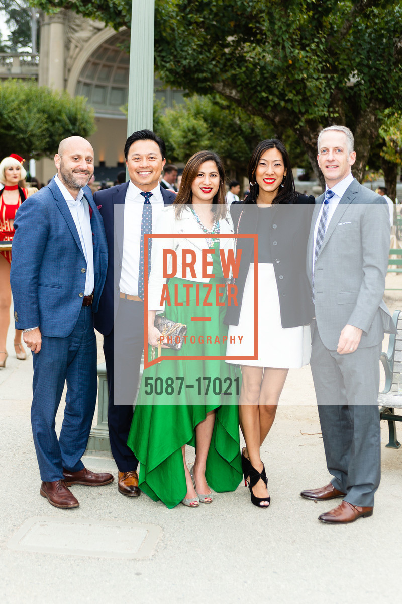 Craig Copp, Dina Owyung, Mary Kay Soohoo, Tom Soohoo, Party for the Parks 2018, Music Concourse, Golden Gate Park, September 15th, 2018, Photo #5087-17021 Craig Copp, Dina Owyung, Mary Kay Soohoo, Tom Soohoo, Photo #5087-17021