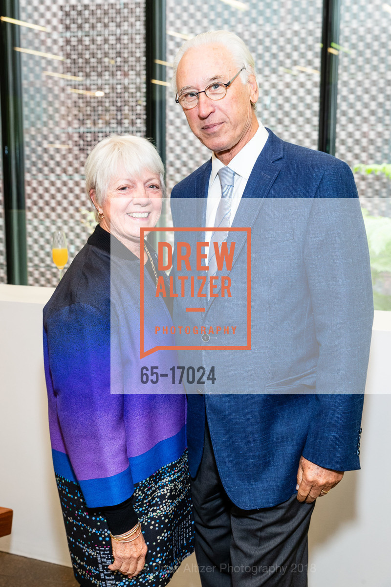 Mary Lou Dauray, Alan Davis, FAMSF Annual Donors’ Luncheon, de Young Museum, September 17th, 2018, Photo #65-17024 Mary Lou Dauray, Alan Davis, Photo #65-17024