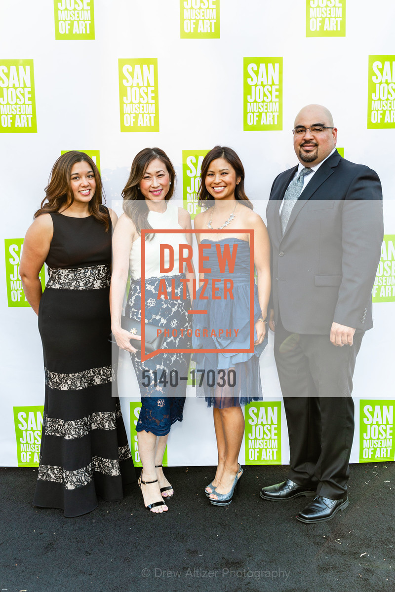 Michelle Fernandez, Annie Hong, Nina Hamamura, Raymond Garcia, San Jose Museum of Art Gala & Wonder Ball 2018, San Jose Museum of Art. 110 South Market St San Jose, 95113, Photo #5140-17030 Michelle Fernandez, Annie Hong, Nina Hamamura, Raymond Garcia, Photo #5140-17030