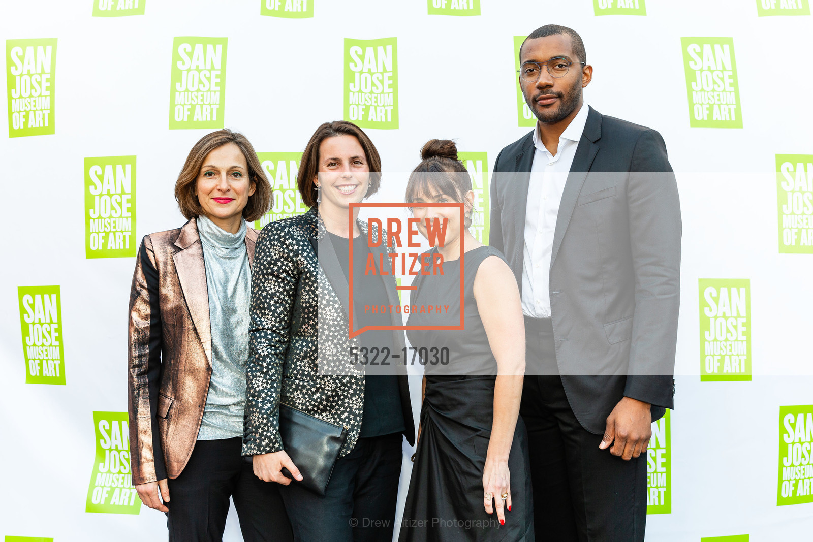 Sarah Thornton, Jessica Silverman, Kathryn Wade, Matthew Angelo Harrison, San Jose Museum of Art Gala & Wonder Ball 2018, San Jose Museum of Art. 110 South Market St San Jose, 95113, Photo #5322-17030 Sarah Thornton, Jessica Silverman, Kathryn Wade, Matthew Angelo Harrison, Photo #5322-17030