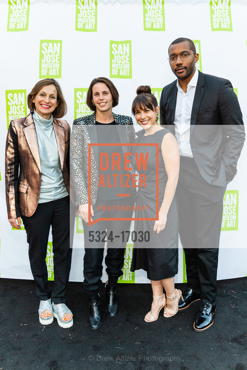 Sarah Thornton, Jessica Silverman, Kathryn Wade, Matthew Angelo Harrison, San Jose Museum of Art Gala & Wonder Ball 2018, San Jose Museum of Art. 110 South Market St San Jose, 95113, Photo #5324-17030 Sarah Thornton, Jessica Silverman, Kathryn Wade, Matthew Angelo Harrison, Photo #5324-17030