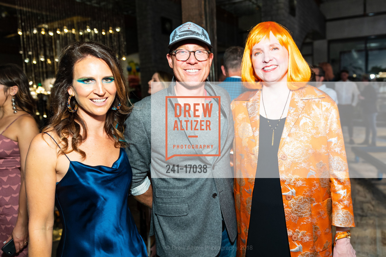 Jenn Wade, Nick Desario, Mary Jo Bowling, BE BOLD by Jay Jeffers Book Launch Party, Coup D'Etat. 111 Rhode Island, September 20th, 2018, Photo #241-17038 Jenn Wade, Nick Desario, Mary Jo Bowling, Photo #241-17038