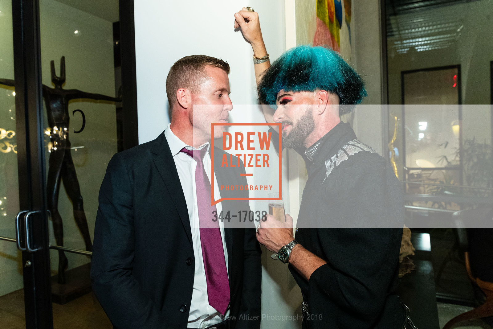 Frank Nolan, Michael Purdy, BE BOLD by Jay Jeffers Book Launch Party, Coup D'Etat. 111 Rhode Island, September 20th, 2018, Photo #344-17038 Frank Nolan, Michael Purdy, Photo #344-17038